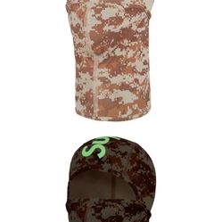 Supreme Heat Reactive Digi Camo Balaclava - Tan