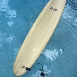 DSM Custom Shapes Longboard Surfboard 9’-2” Excellent Condition!