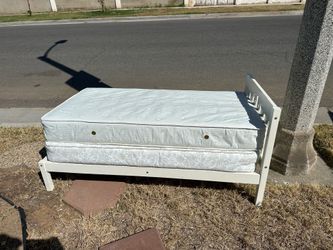 Free toddler bed and 2 mattresses