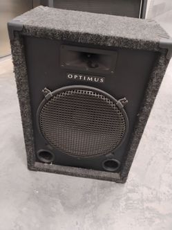 4 vintage speakers