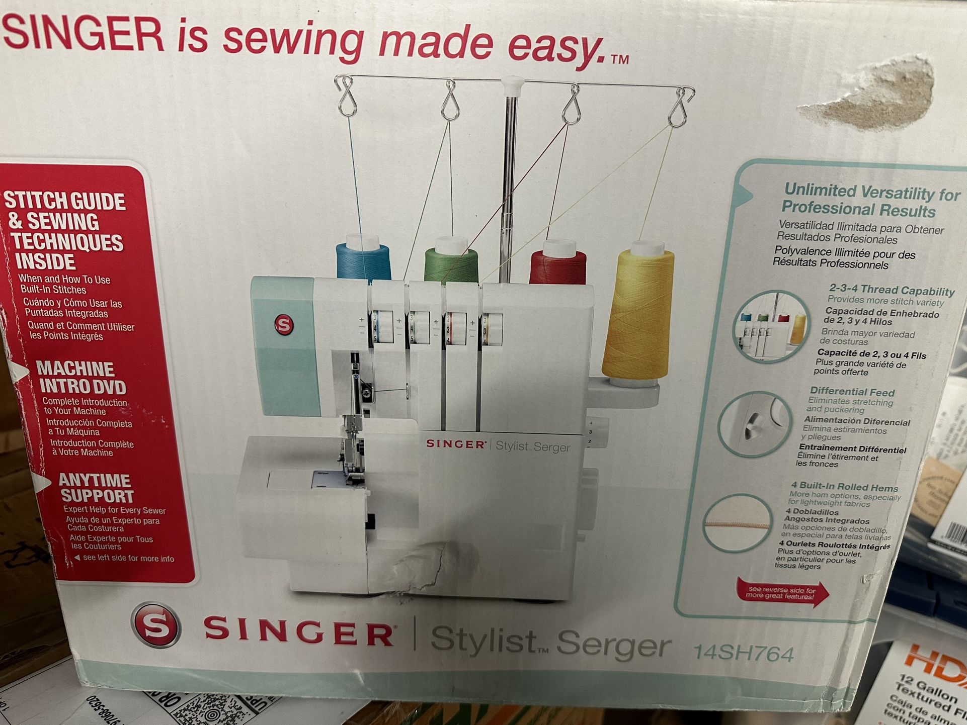 Singer Stylist 14SH764 Serger NEW for Sale in Portland, OR OfferUp