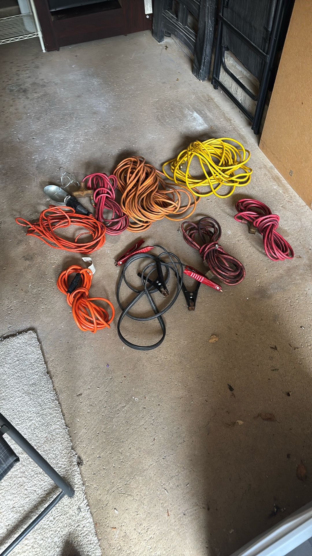 Extension Cords Jumper Cables