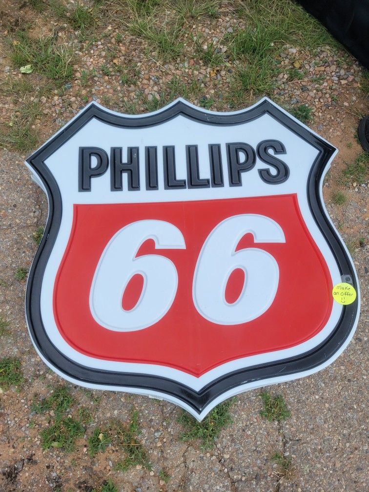 Phillips 66 Gas Station Sign