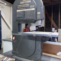 Sears craftsman 2 wheel Band Saw 1/3 hp
