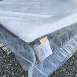 King Aloe Vera Pillowtop Mattress New 