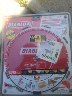 Diablo 12' 44 teeth