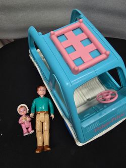 Fisher-Price Toy Van with Figures