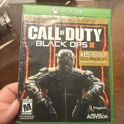 Call of duty black ups Xbox one game on sale!!!