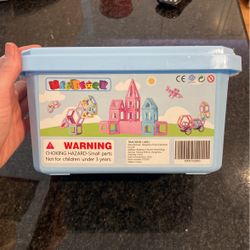 MagBlock 103 PCS Pastels Magnetic Building Kit