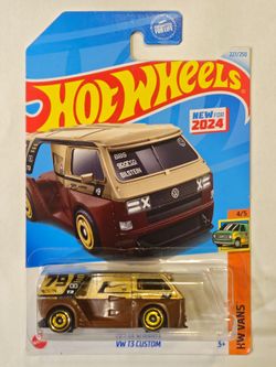 HOT WHEELS . VANS . 1979 CUSTOM VOLKSWAGEN T3 .