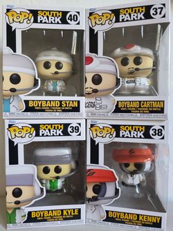 Funko Pop South Park Boyband Collection