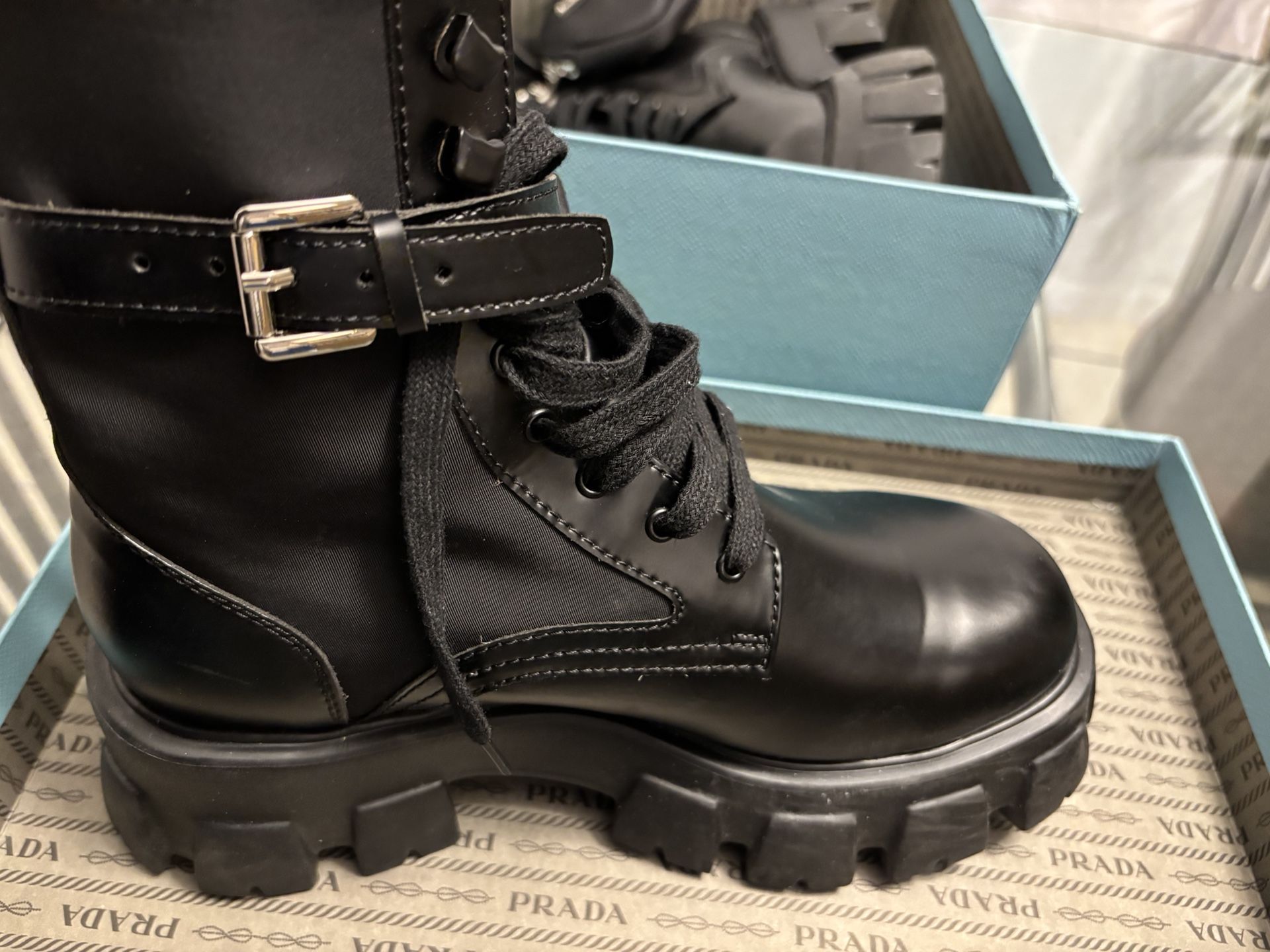 Prada Boots Woman Size 8.5