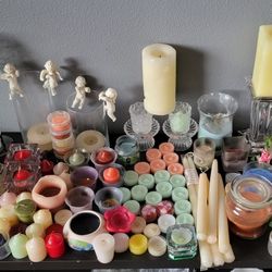 Partylite Candles and Holders,

Misc. Candles and Holders