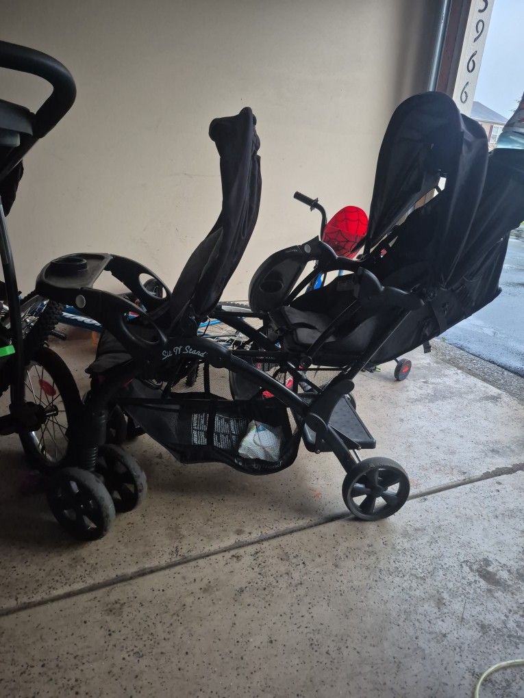 Sit N' Stand Double Stroller