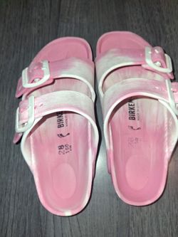 Girls Birkenstock Pink Size 11 Kids School Travel Beach