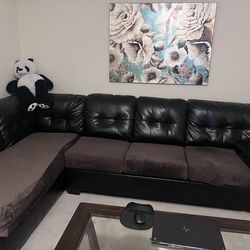 Leather Sectional Sofa