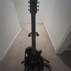 Brand New Electric Guitar With Aux Cable And Stand