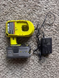 🔥 Ryobi ONE+ 18V 4Ah Battery + Charger