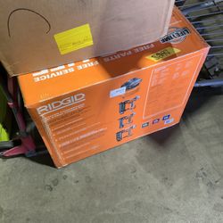 RIDGID 6 Gal. Portable Electric Pancake Air Compressor w/ 18GA Brad Nailer, 16GA Straight Finish Nailer, & 18GA Finish Stapler