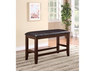 Fulton Espresso Counter Height Dining Bench