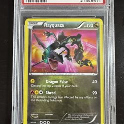 2012 Pokémon Rayquaza B&W Dragons Exalted 128/124 Secret Rare PSA 10 - HOLY GRAIL RAYQUAZA