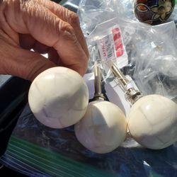 Three Decorative Knobs