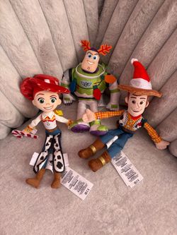 Toy Story Christmas plushies