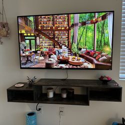 Smart 50 Inch Roku Tv With Wall Mount, And Tv Stand