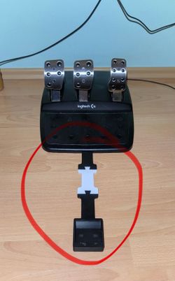 Logitech Pedal Holder with extension