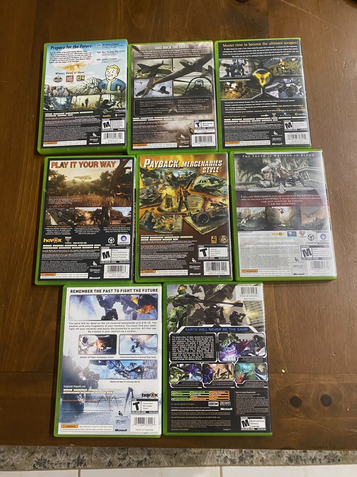 Shooter & Action Bundle – Xbox 360 – 8 Games