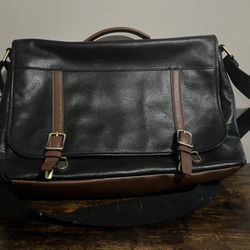 Fossil Two-Tone Messenger Bag