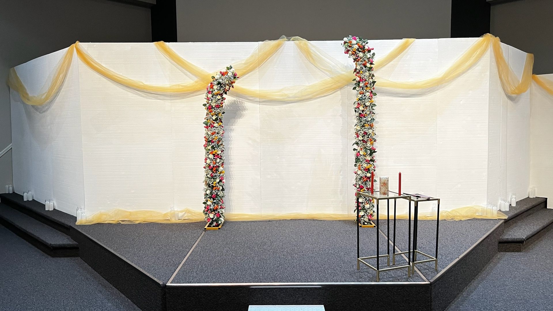 Assymetrical Wedding Arch