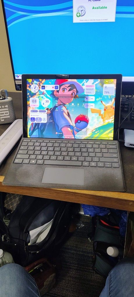 Microsoft Surface Pro 7 12.3" 8GB RAM, 128GB SSD, Silver, Touchscreen