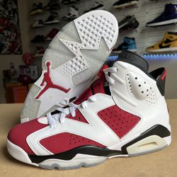 AIR JORDAN 6 RETRO “CARMINE” SZ 10