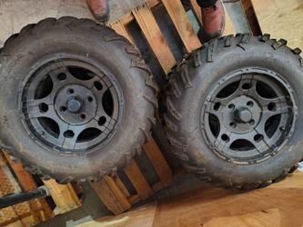 New U T.V WHEELS AND TIRES