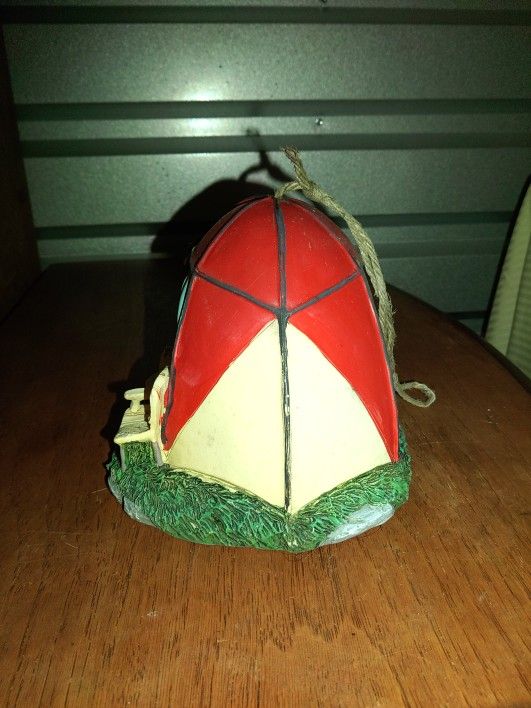 Connie & Randy Camping Tent Birdhouse