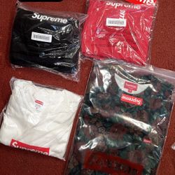 SUPREME limited Rare Box Logo Premium shirts Size Medium 