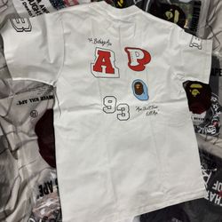 Bape White Shirt