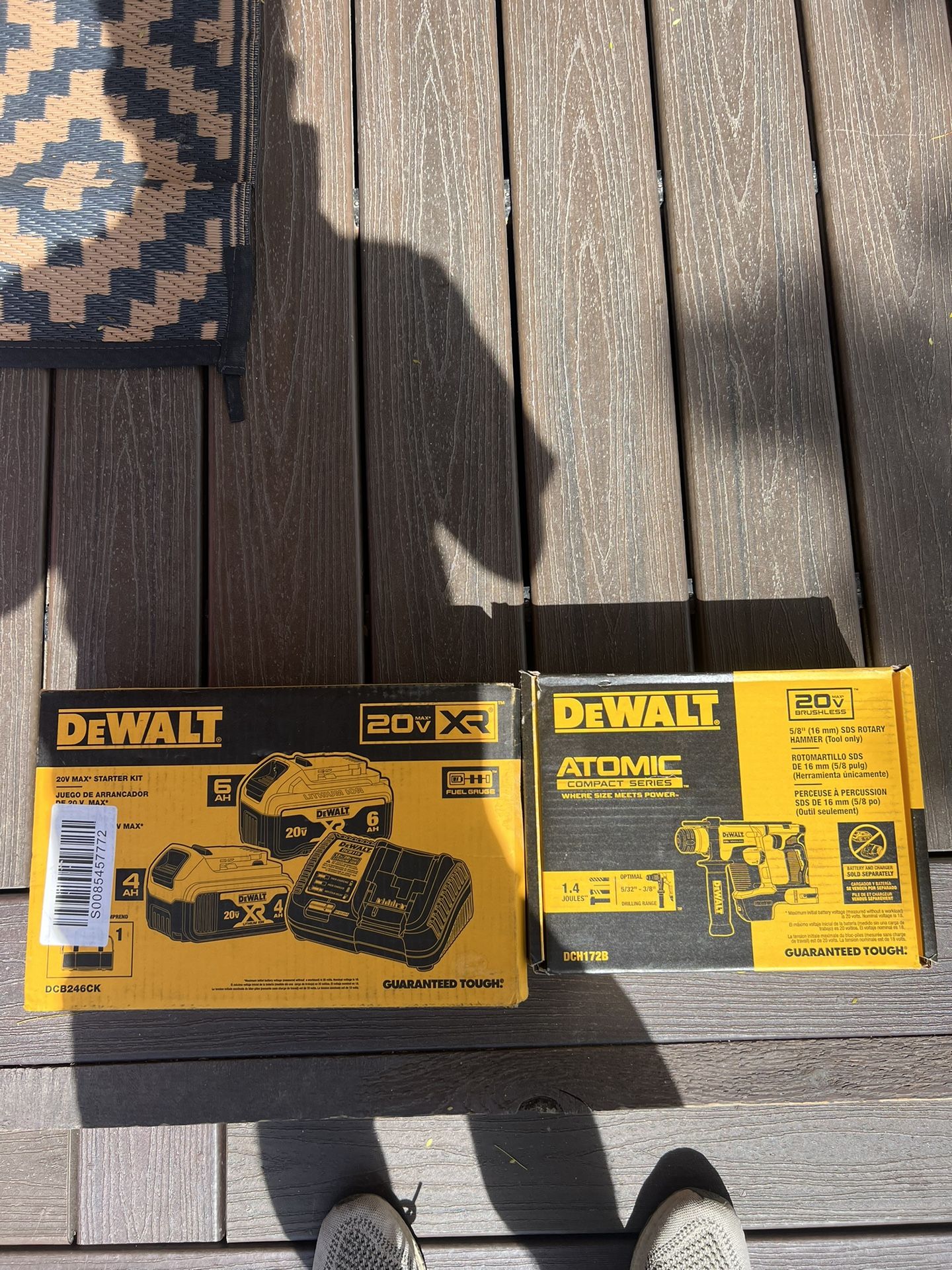 Dewalt Rotary Hammer And Batteries 