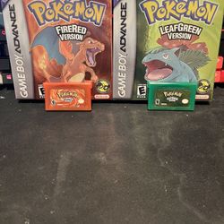Pokémon Fire Red And Leaf Green