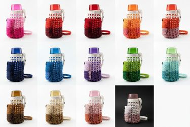 Water Bottle Bags Polyester T-shirt yarn or Milk cotton