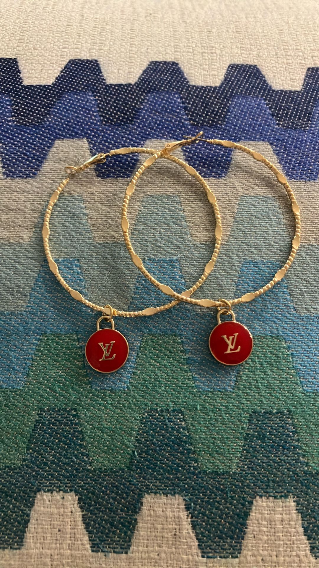 LV Hoop Earrings