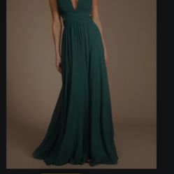 Lulus Emerald Green Dress XL 