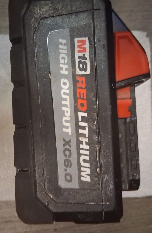 Milwaukee M 18 Red Lithium High Output Xc6.0 And XC5..0