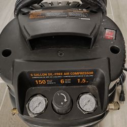 Freeman P5PCKW 5-Piece Nailer Kit w/ 6-Gallon Air Compressor, Accessories