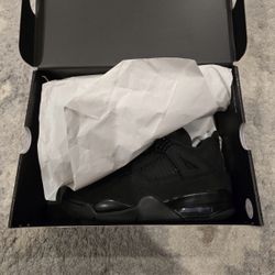 Jordan 4 Black Cat Size 8 Brand New 