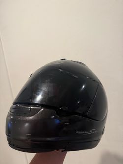 Black Full-Face Motorcycle Helmet