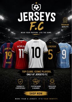 Soccer jerseys