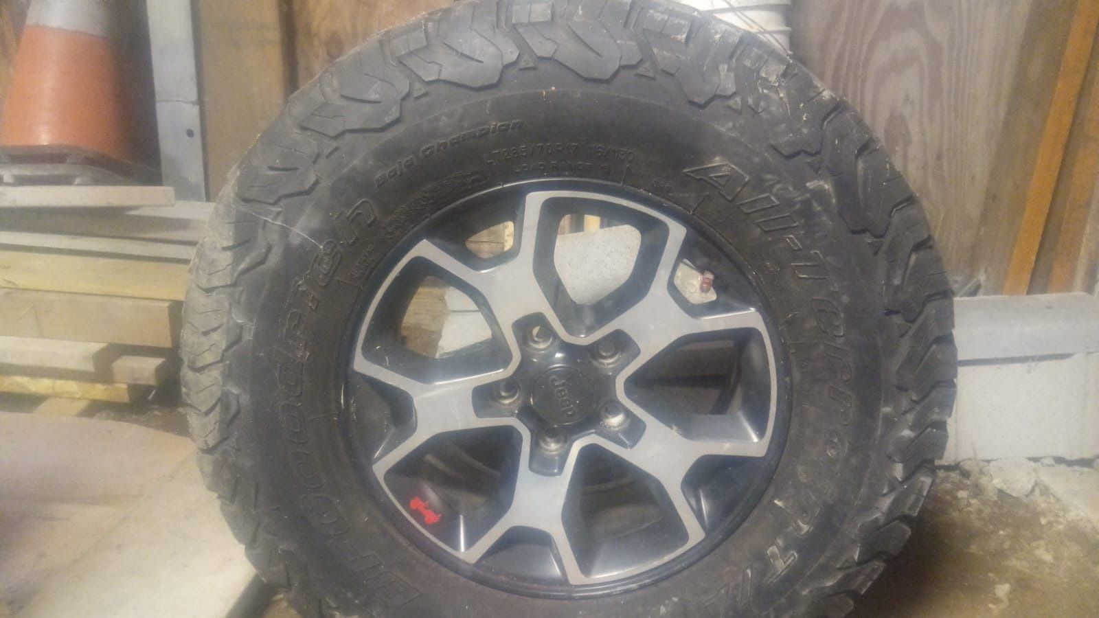 Tire Of Jeep