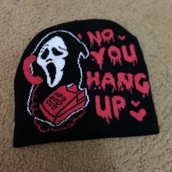 Scream Red And Black Beanie 